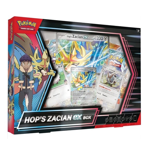 Pokémon Hop's Zacian Ex Box