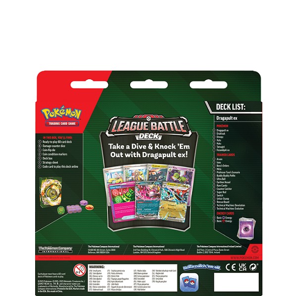 Pokemon Battle Deck Dragapultes