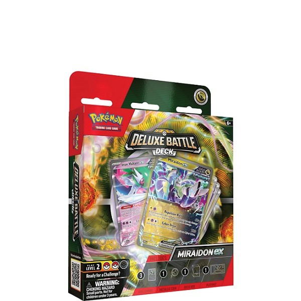 Pokemon TCG Deluxe Battle Deck Miraidon / Koraidon Assorti