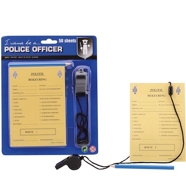 Politie Bonnenboekje 