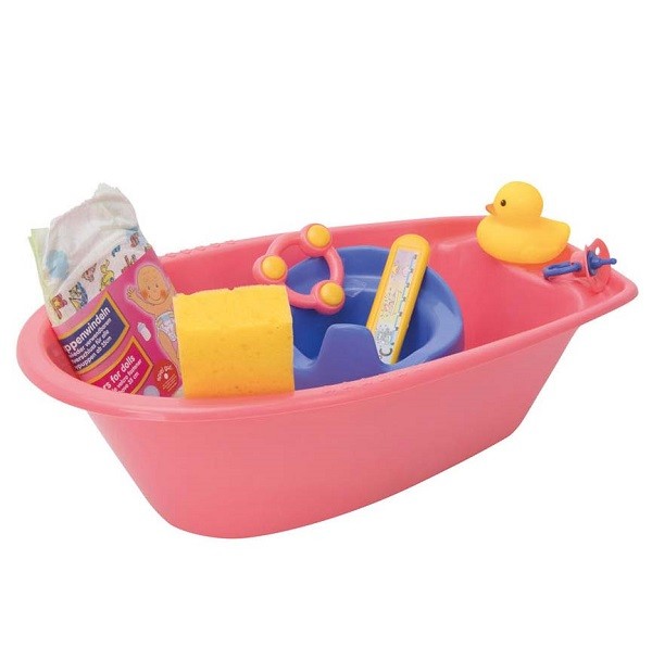 Poppenbad met Accessoires 40.5 cm  