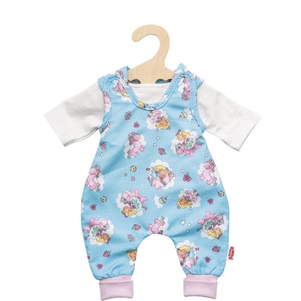 Poppenkleding Romper Eenhoorn 35-45 cm