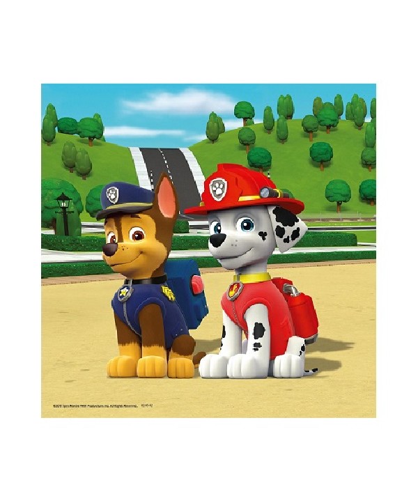 Paw Patrol Puzzels 3 x 49 stukjes Team op 4 Poten