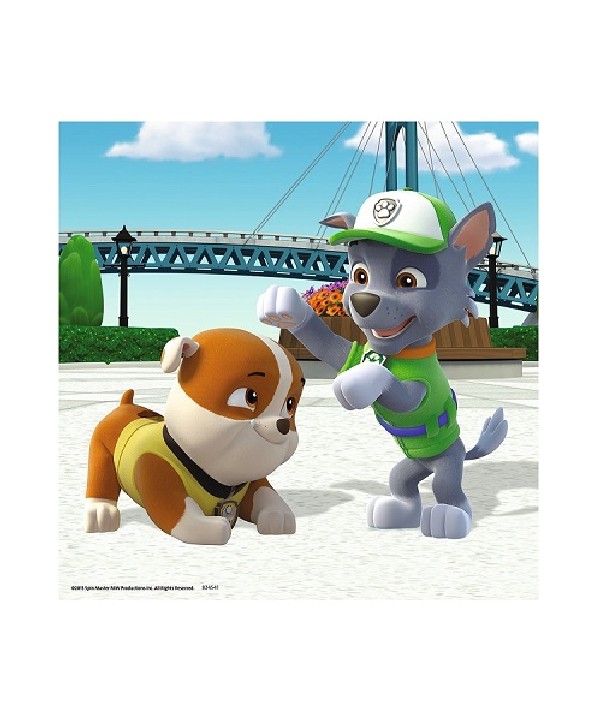 Paw Patrol Puzzels 3 x 49 stukjes Team op 4 Poten