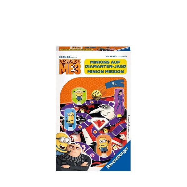 Ravensburger Minion Mission Despicable me 3 Pocketspel