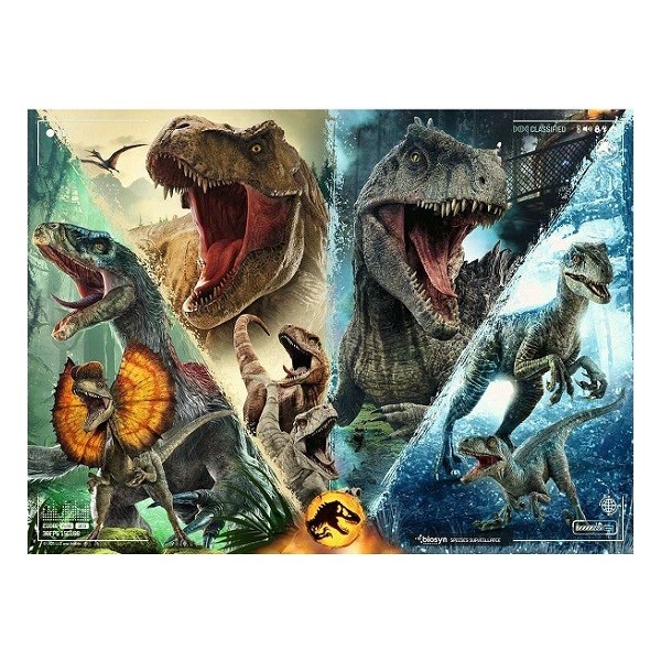 Ravensburger Puzzel 100 stukjes XXL Dinosaurussoorten