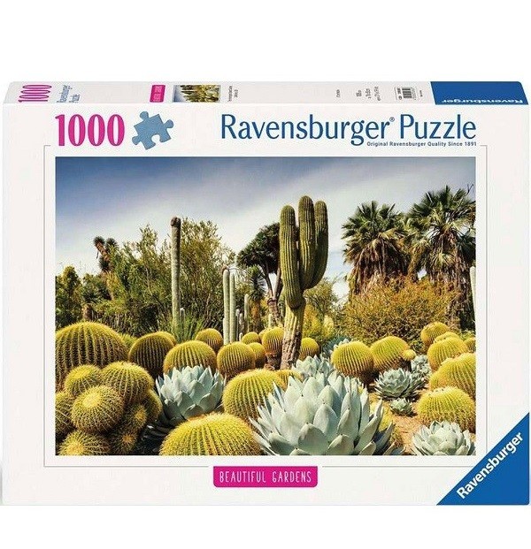 Ravensburger Puzzel Beautiful Gardens Huntington Desert Garden California USA 1000 stukjes