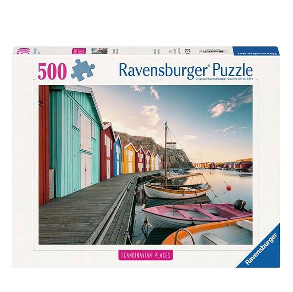 Ravensburger Puzzel Bouthouses in Smogen Sweden 500 stukjes