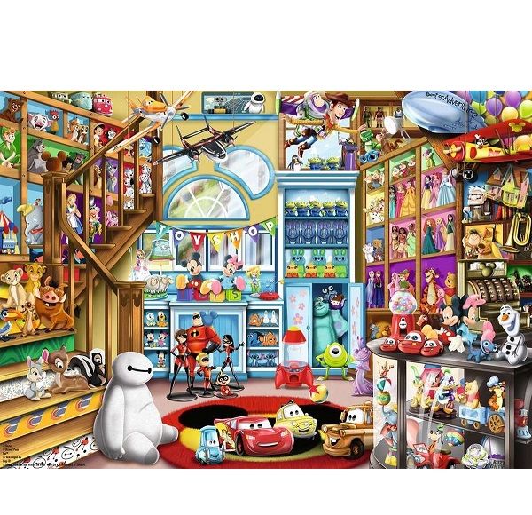 Ravensburger Puzzel Disney In de Speelgoedwinkel 1000 stukjes