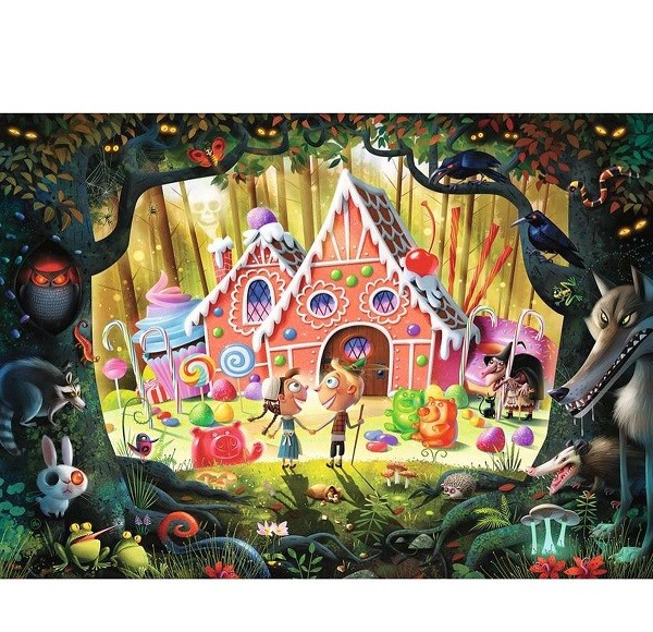 Ravensburger Puzzel Hans en Grietje pas op!