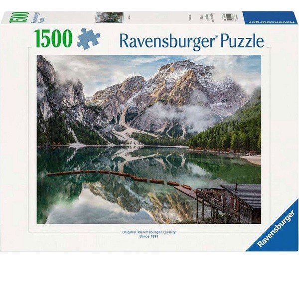 Ravensburger Puzzel  Lake Braies 1500 stukjes