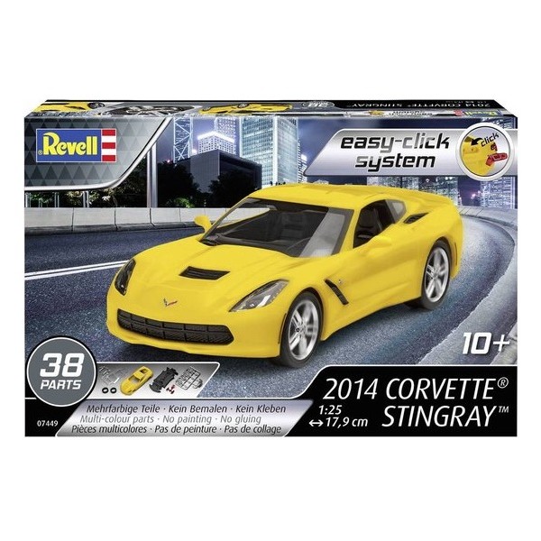 Revell Easy-Click System 2014 Corvette Stingray 1:25