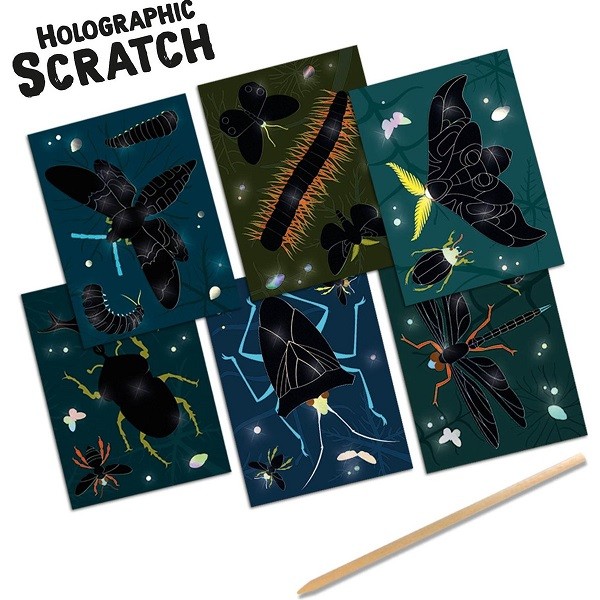 SES Holografisch Scratch Insecten