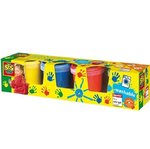 SES - Vingerverf 4x150 ml