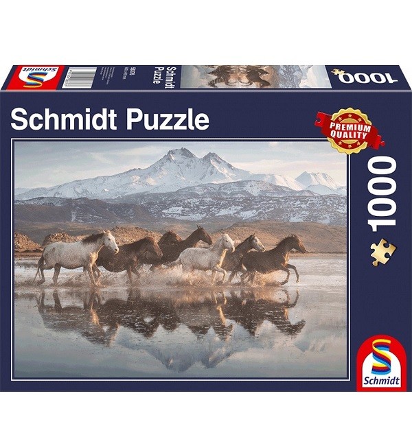 Schmidt Puzzel Paarden in Cappadocie 1000 stukjes
