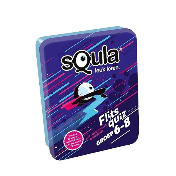 Squla Flitsquiz Groep 6-8 Educatief Kaartspel