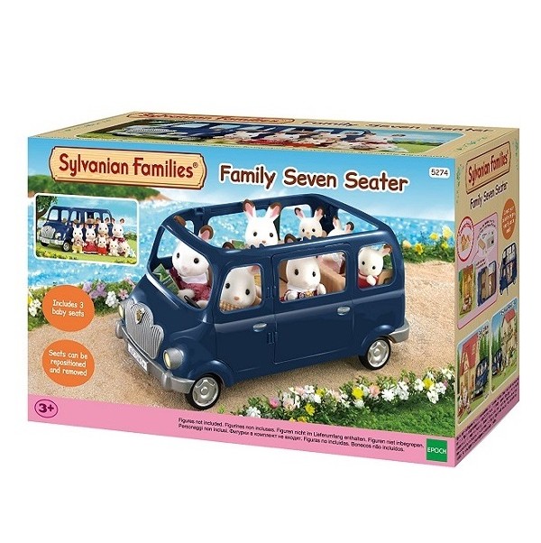 Sylvanian Families Village Familie Auto 7 Zits