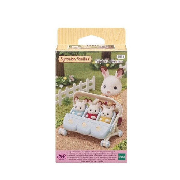 Sylvanian Families Baby Drieling Wandelwagen