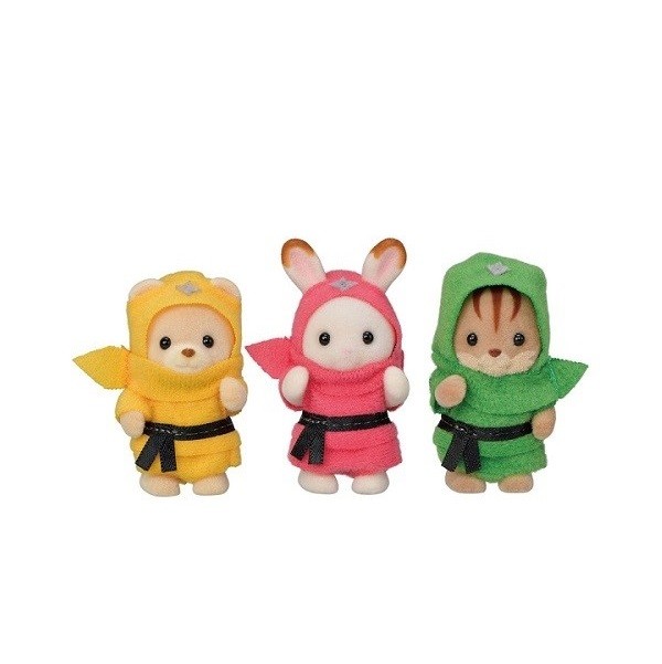 Sylvanian Families Exclusief Baby Trio Ninja