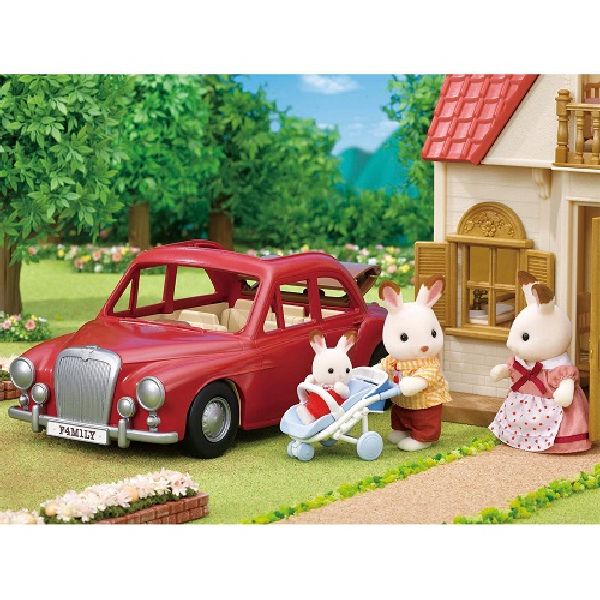 Sylvanian Families Village Familie Auto Rood