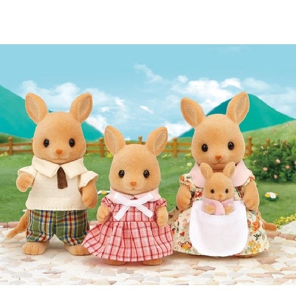 Sylvanian Families Familie Kangoeroe 