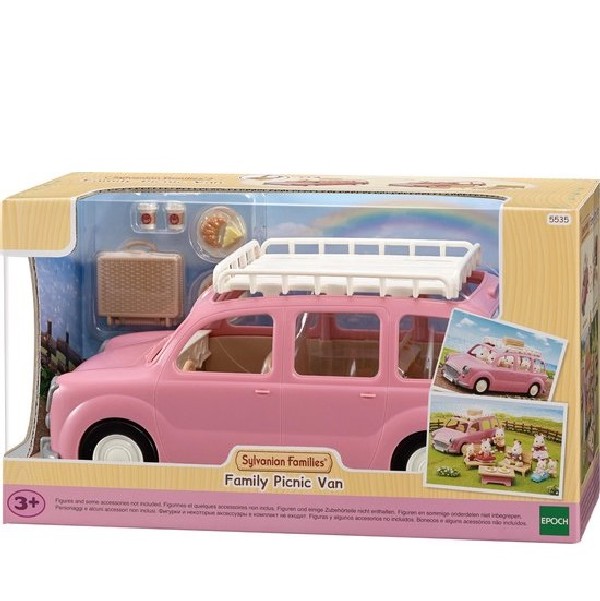 Sylvanian Families Vakantie Picknick Auto