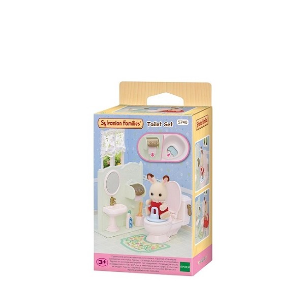 Sylvanian Families Meubels Toilet Set