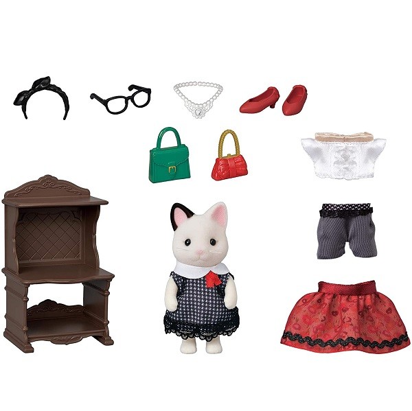 Sylvanian Families Town Modespeelset Perzische Kat