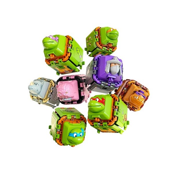 Teenage Mutant Ninja Turtles Battle Cubes Assorti 2 stuks