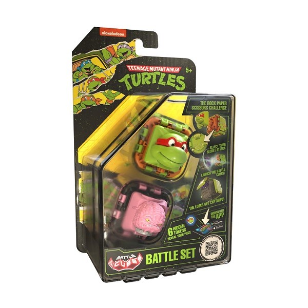 Teenage Mutant Ninja Turtles Battle Cubes Assorti 2 stuks