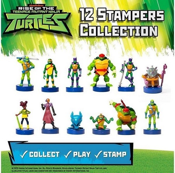 Teenage Mutant Ninja Turtles Stampers 5 Pack Assorti