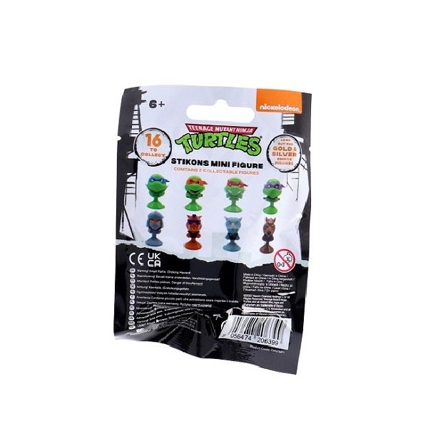 Teenage Mutant Ninja Turtles Stikons Mini Figures 2-Pack Assorti