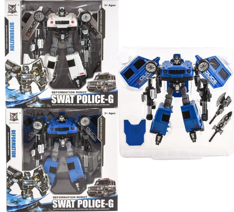 Transformer Robot Swat Police-G Assorti 20 cm