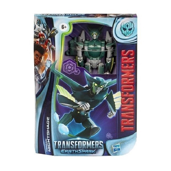 Transformers Earthspark Deluxe Class Nightshade 12.5 cm