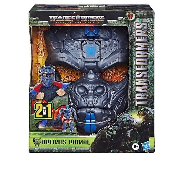 Transformers Rise of the Beasts Optimus Primal 2 in 1 Masker