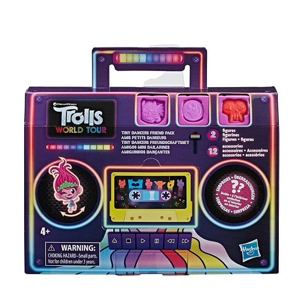 Trolls World Tour Tiny Dancers Vriendschapsset  Assorti