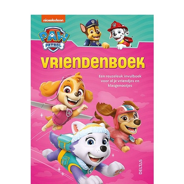 Vriendenboek Paw Patrol