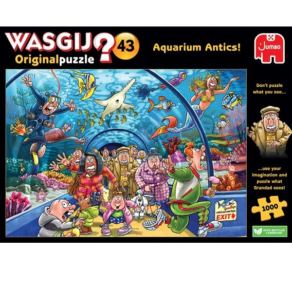 Wasgij? Original Puzzel 43  Aquarium Antics! 1000 stukjes