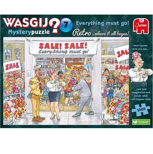 Wasgij? Mystery Puzzel 7 Everthing Must Go! 1000 stukjes