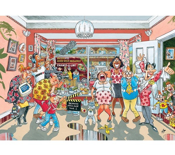 Wasgij? Original Puzzel 9 Klein Verbouwinkje! 1000 stukjes