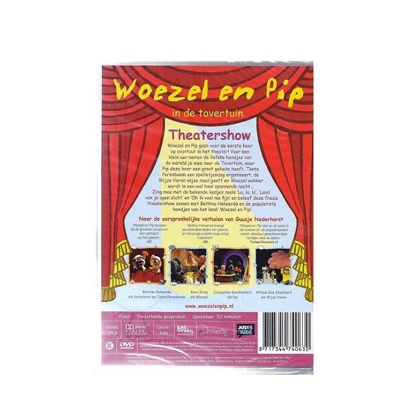 Woezel en Pip DVD - In De Tovertuin (Theatershow)