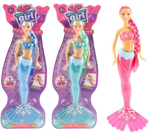 Zeemeermin Girl Trend Assorti 35 cm