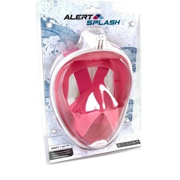 Duikmasker S/M Roze Alert