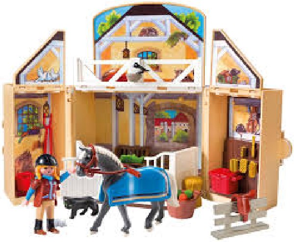  Playmobil Country, opklapbare paardenstal 5418