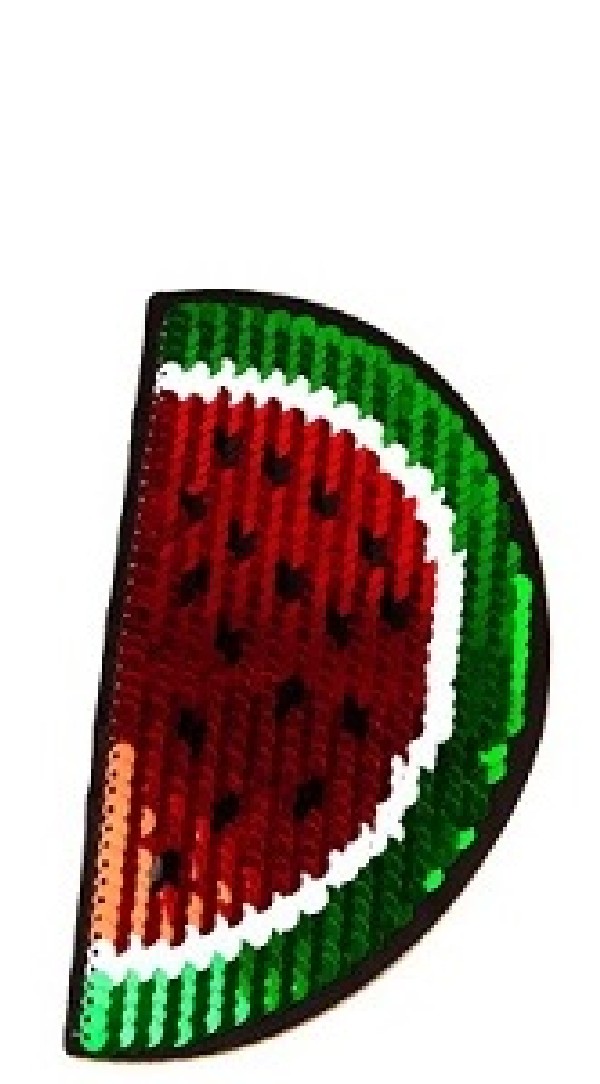 Sticker Sequin Groot Meloen